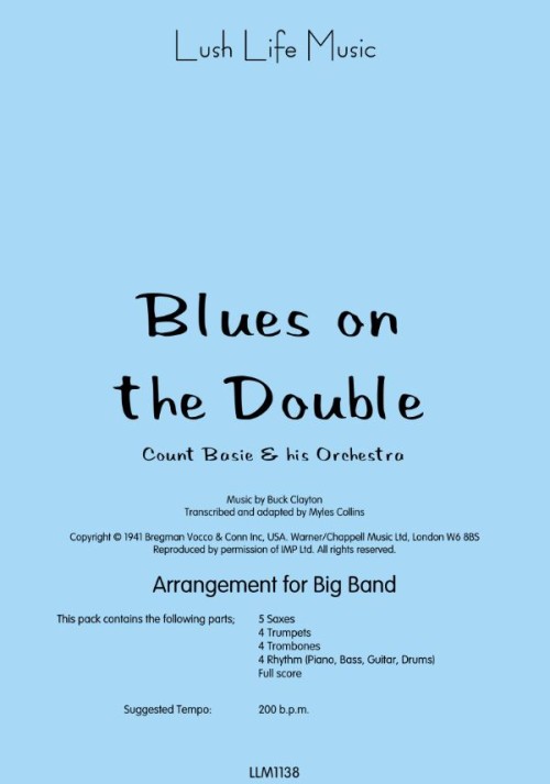 BLUES ON THE DOUBLE (Basie)